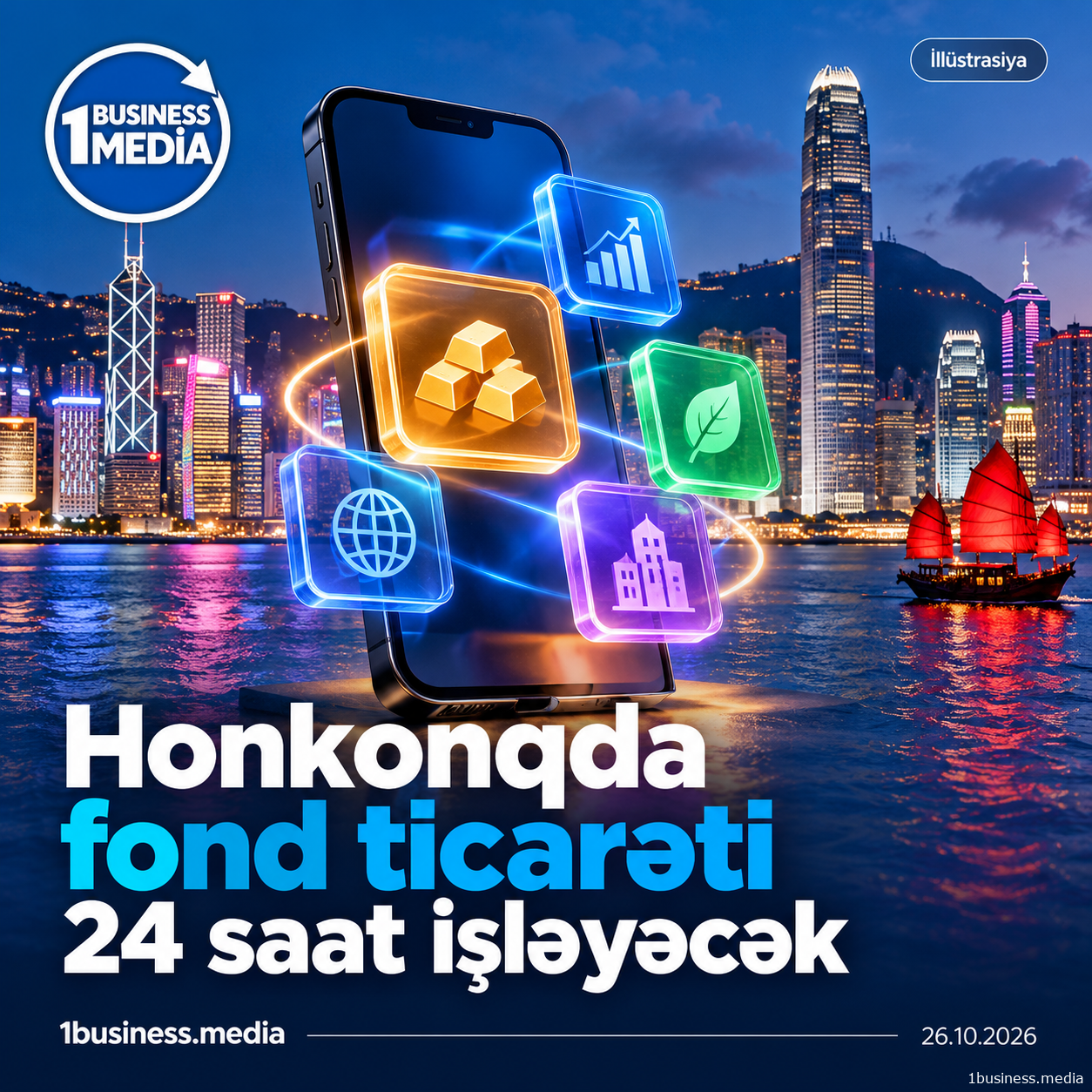 Honkonqda iki rəqəmsal fond 24 saat ticarətə açılıb
