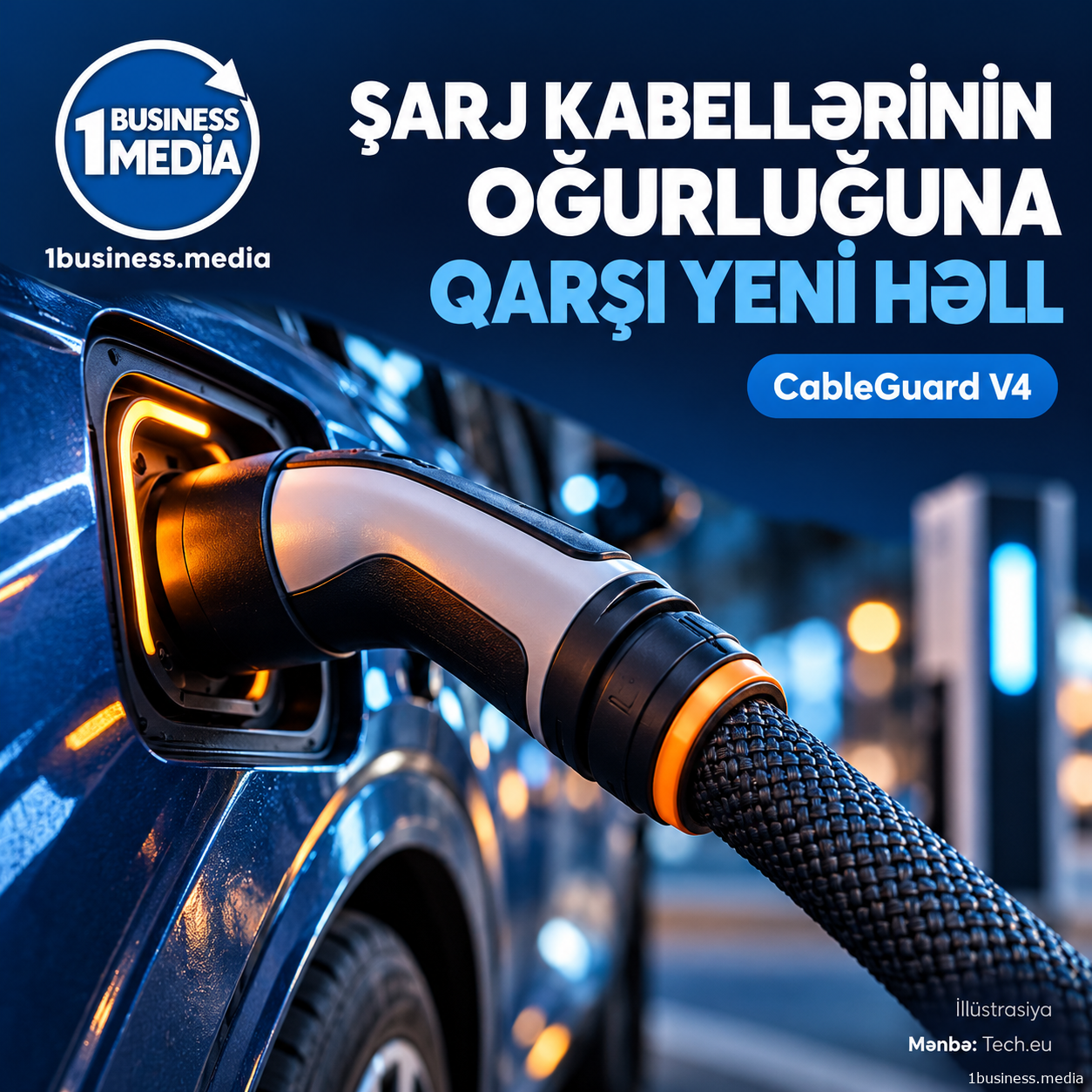 Şarj kabellərinin oğurluğuna qarşı yeni həll