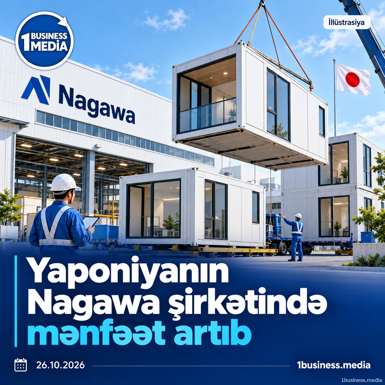 Hazır binalar istehsalçısının mənfəəti təxminən 38% artıb