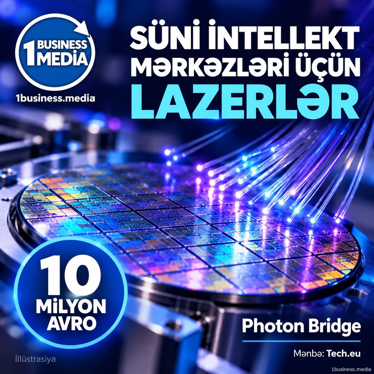 Süni intellektin lazer ehtiyacına 10 milyon avroluq investisiya