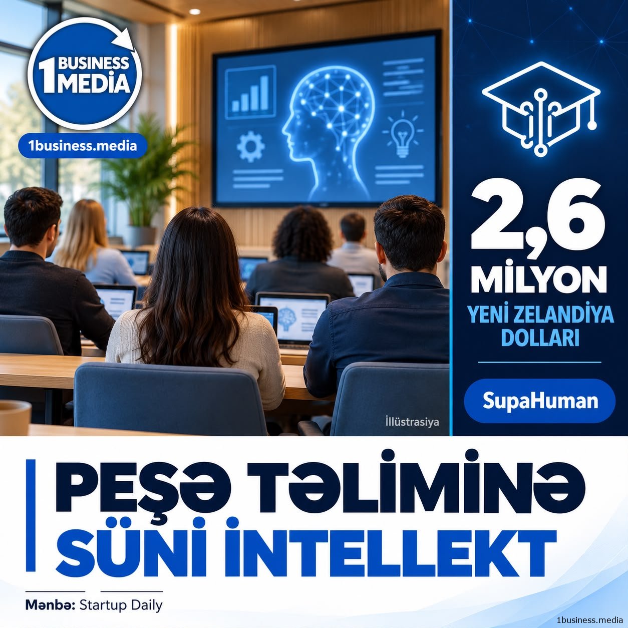 Peşə təliminin hazırlanmasına süni intellekt