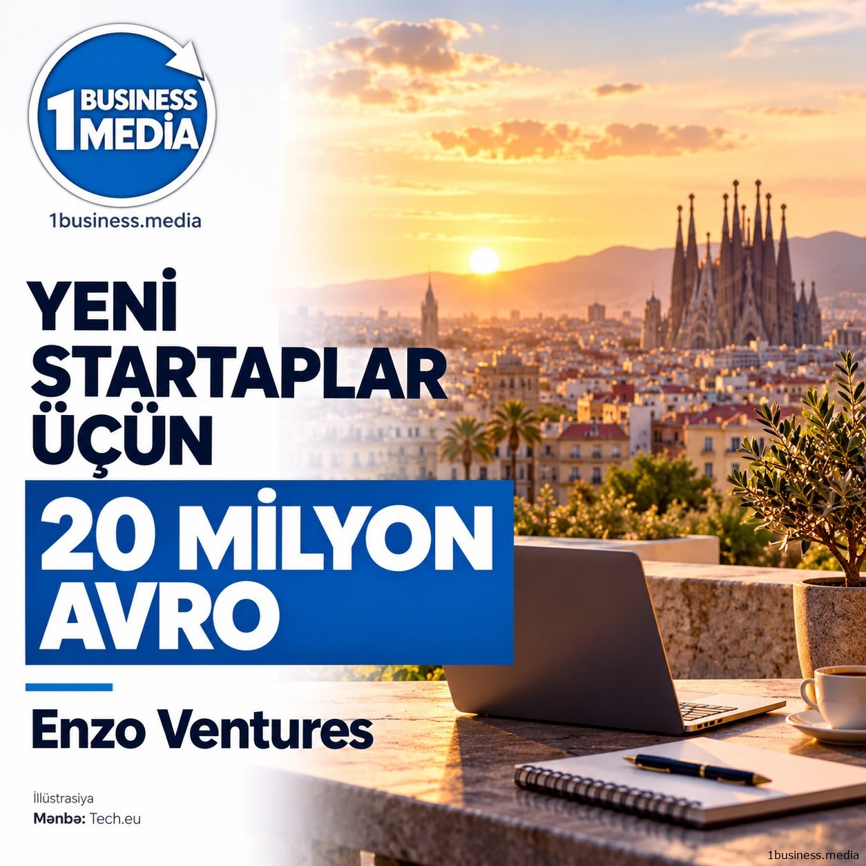 Yeni qurulan startaplar üçün 20 milyon avroluq fond