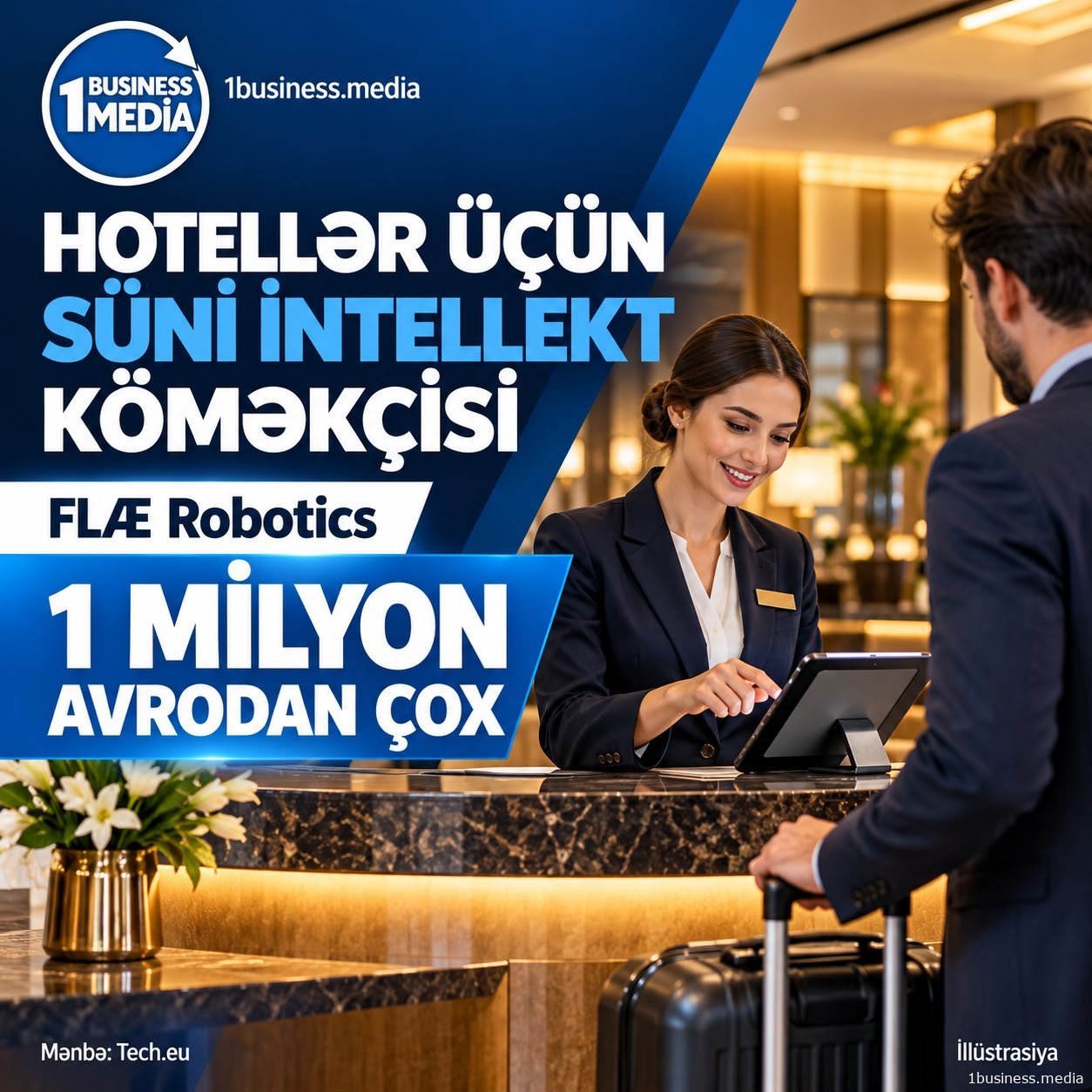 Hotellərdə rezervasiyaları idarə edən süni intellektə investisiya