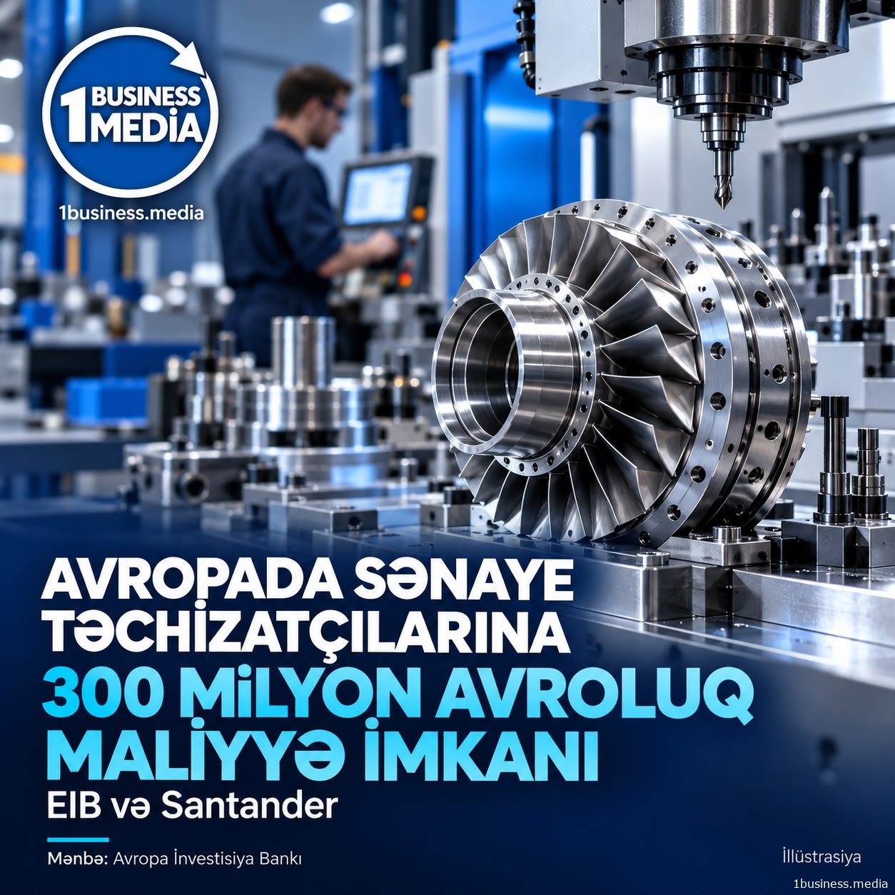Avropanın sənaye təchizatçılarına 300 milyon avroluq maliyyə imkanı